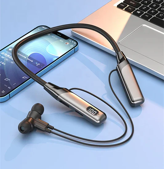 New Regrsi 200 Hours Battery Backup Neckband with Digital Display