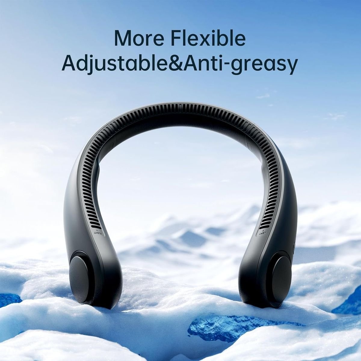 4000mAh Portable Neck Fan