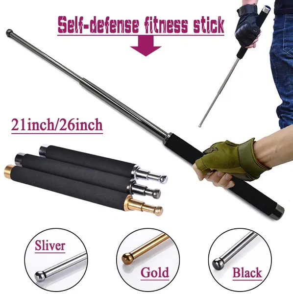 Extendable Self-Defense Stick (26 inch)