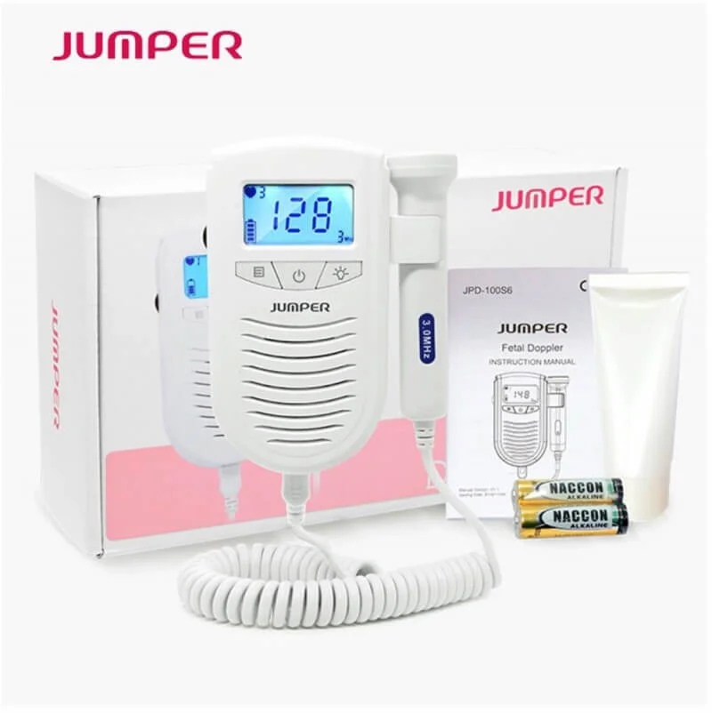 JUMPER Fetal Doppler Heartbeat Detector JPD-100S6