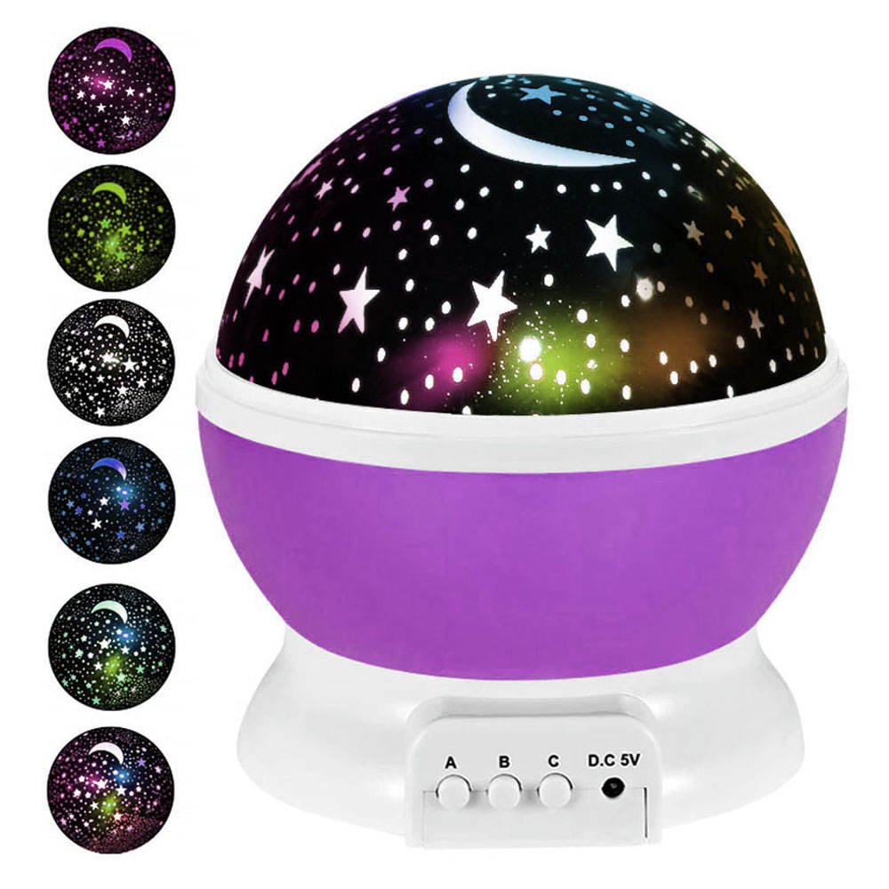 Star Master light Rotating Sky Colourful Light Starry sky night light projector Star and moonlight Table Lamp